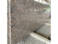 恒通粉红麻光面耐高温腐蚀纯天然花岗岩石材厂家直销图2