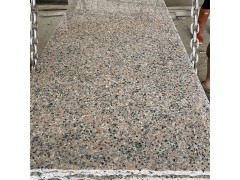 恒通粉红麻光面耐高温腐蚀纯天然花岗岩石材厂家直销图3