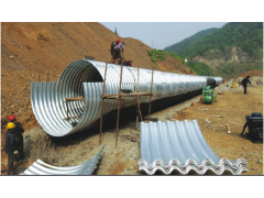 山西全境供应 金属波纹涵管  厂家直销图1