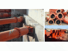 信阳盘扣架钢支撑贝雷架工字钢平面钢模圆柱钢模护栏钢模板租赁图2