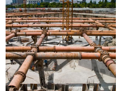 岳阳盘扣架钢支撑工字钢平面钢模圆柱钢模方柱扣螺旋管撑租赁图2