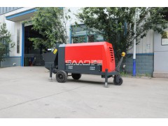 混凝土输送泵车微型地泵萨奥混凝土浇注泵图3