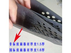 公路边坡防护堤坡防护黑色塑料土工网格 道路边坡固土土工格室图2