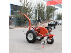 河南郑州道路标线机生产厂家萨奥冷喷划线机图2