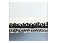 复合波形排水垫产品简介 W型波浪复合垫 复合波形排水垫厂家图3