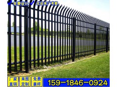 清远工厂围墙护栏 热镀锌三横杆围栏厂家 广州铝合金护栏价格图2