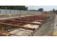 吉林省钢板桩租赁施工图2