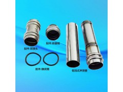 甘肃50*1.2钳压式套筒式国标声测管连接方便不漏水当天发货图3