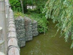 河道防汛格宾网石笼价格_pvc格宾网箱图2