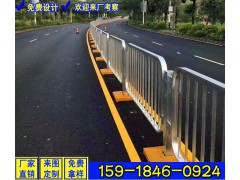 黑色市政护栏 京式人行道栏杆 佛山道路护栏工厂图3