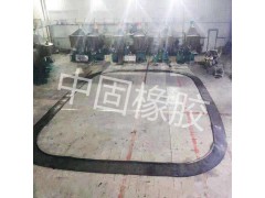 地铁洞门帘布橡胶板A洞门帘布橡胶圈A洞门帘布橡胶圈厂家图1