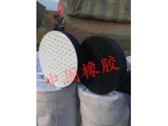 高阻尼抗震橡胶支座A铅芯减震支座A盆式铅芯支座图1
