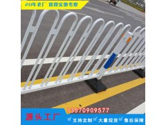 广州地铁口固定式隔离护栏 惠州机非隔离护栏杆图3