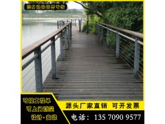 中山不锈钢栏杆 江门铁路安全围栏不锈钢复合管护栏图3