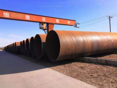 桥梁立柱螺旋钢管 深海打桩防腐螺旋焊管图1