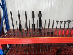 中空锚杆 砂浆锚杆 精轧螺纹钢等一系列配件产品图1