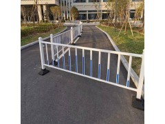 东方市政道路市区街道隔离栏 电瓶车停车场市政道路护栏图1