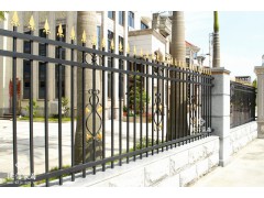 茂名别墅区小区锌钢护栏 五指山校园小区铁艺栅栏图2