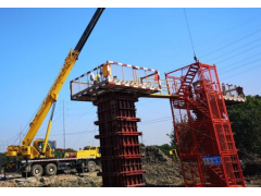 钢栈桥贝雷片工字钢螺旋管钢模板安全梯笼盘扣架钢支撑出租岳阳图1