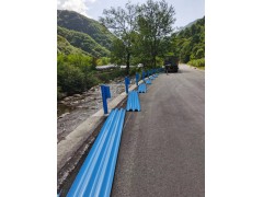 道路交通防护装置 防撞护栏 波形护栏板 喷塑工艺支持加工定制图1