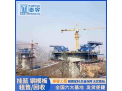 全新桥梁挂篮 菱形桁架结构 可租赁销售 泰容挂篮杆件配套模板设计定制厂家直供图2