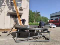 跨铁路、跨高速公路转体球铰厂家80000JN转体桥梁球铰装置加工生产安装施工图1