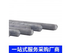 热镀锌丝杠 全螺纹螺柱 通丝吊杆 m8牙条 热镀锌丝杆图2