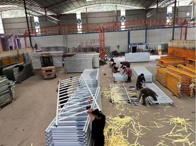 施工围挡，工地大门，钢构铁棚图10