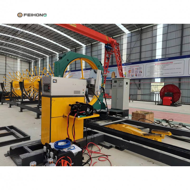 数控钢筋笼滚焊机  钢筋笼滚笼机图9