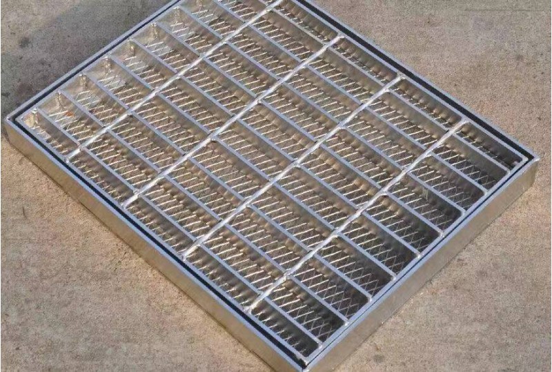 钢格板  钢格栅 格栅板 沟盖板 踏步板 吊篮踏板图6
