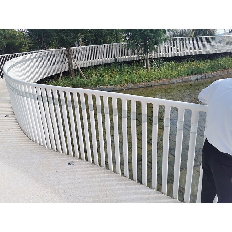 钢制桥梁护栏  景观河道复合管栏杆 坚固结实贵达图6