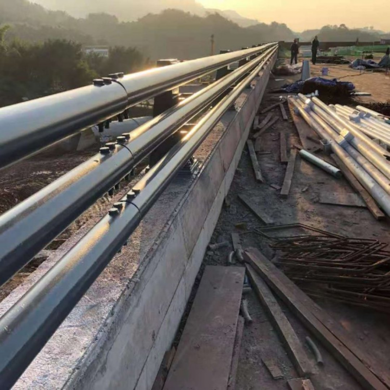 贵达 国标非标可定制 Q235碳钢喷塑桥梁防撞护栏 使用年限久 厂家定制图4