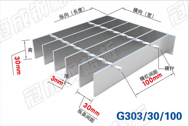 热镀锌钢格板 热浸锌钢格栅板 网格板 走道板图5