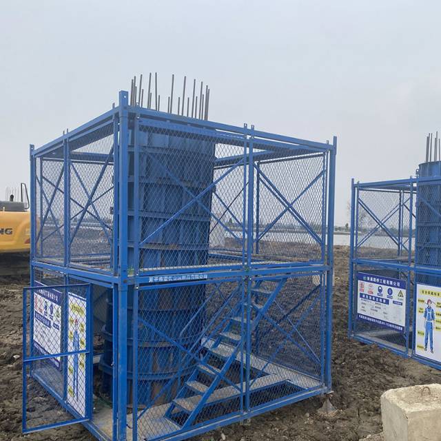 安全梯笼，盖梁平台，墩柱平台，现货供应，安全防护物资图3