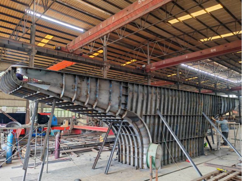 钢模板，引水洞台车图4