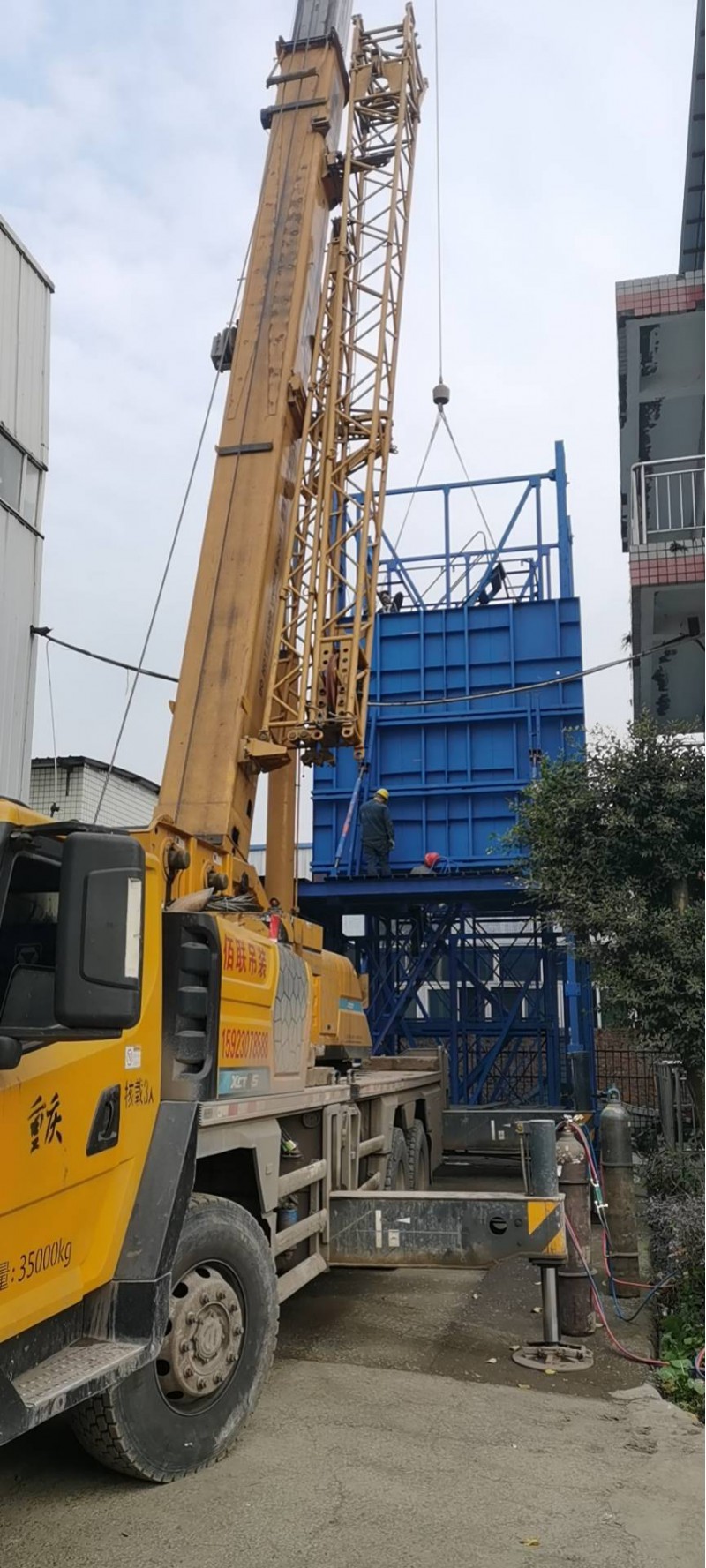 钢模板，引水洞台车图5