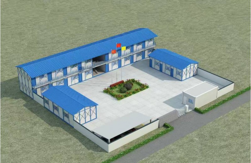 彩钢房箱式房料棚图11