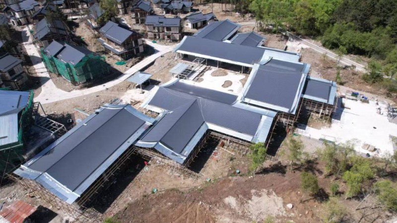 异形钢构、膜结构、系统金属屋面图6