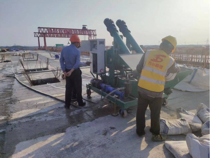 梁厂喷淋，张拉，波纹管，压浆台车图5