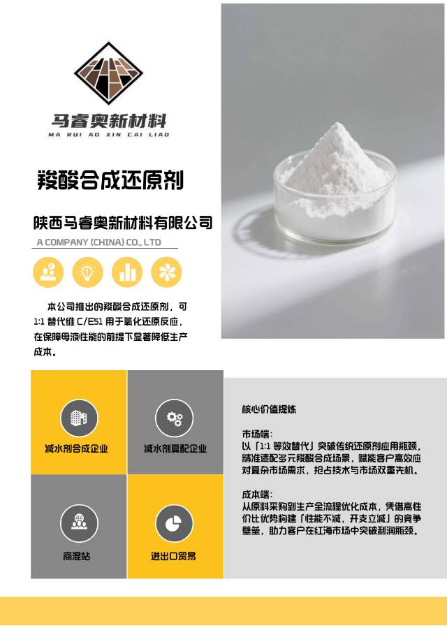 外加剂合成原料以及复配小料供应图3