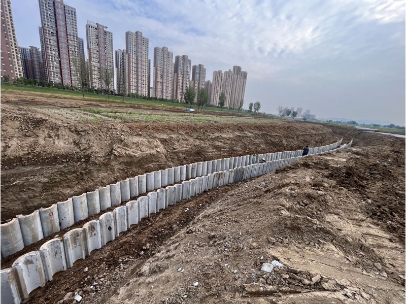 拉森钢板桩租赁施工图5